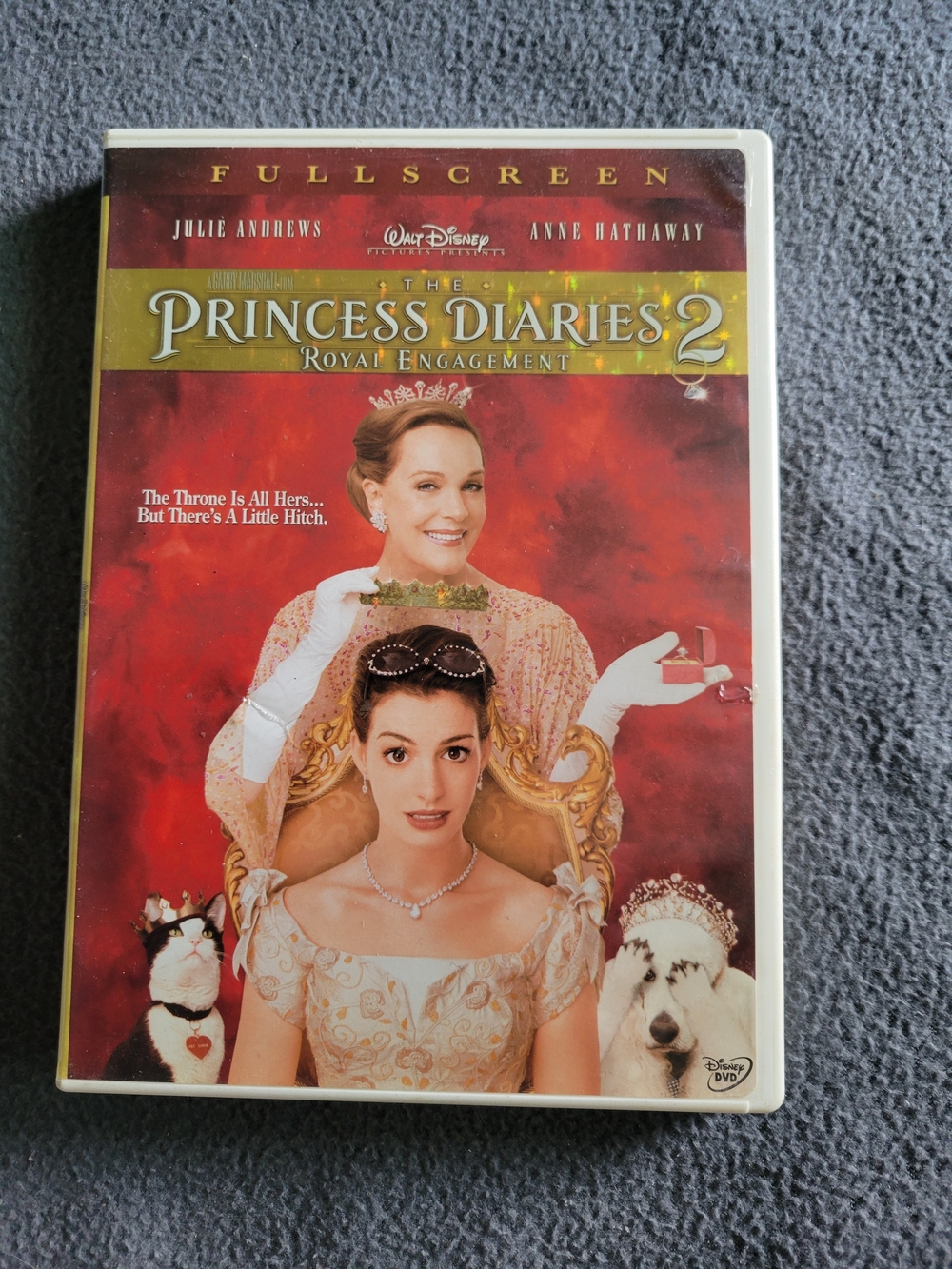 The Princess Diaries 2 (Walt Disney) DVD - Red Cover
